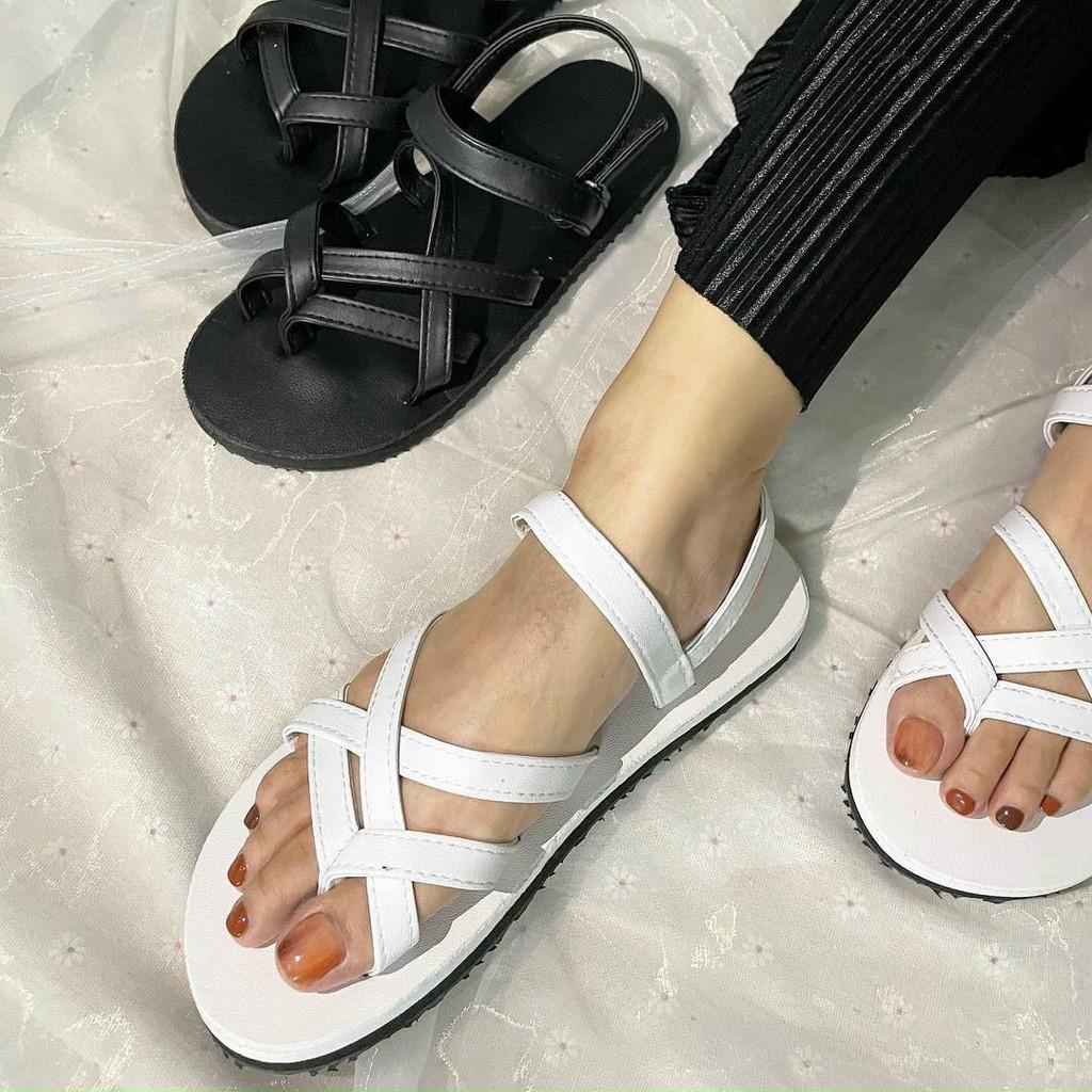 sandal nữ đế trắng quai bạc ( A 21 bạc ) size có từ 34 nữ đến 42 nữ có đủ màu đủ size nhắn tin chọn thêm