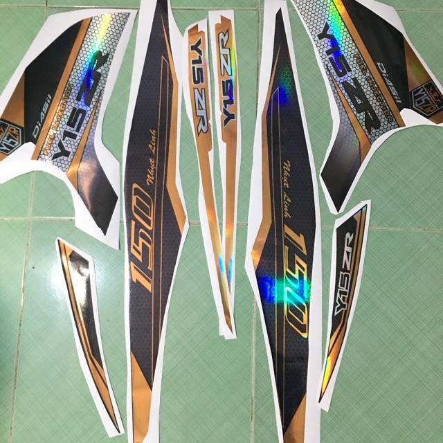 Tem exciter 150 Y15ZR cam đen crom