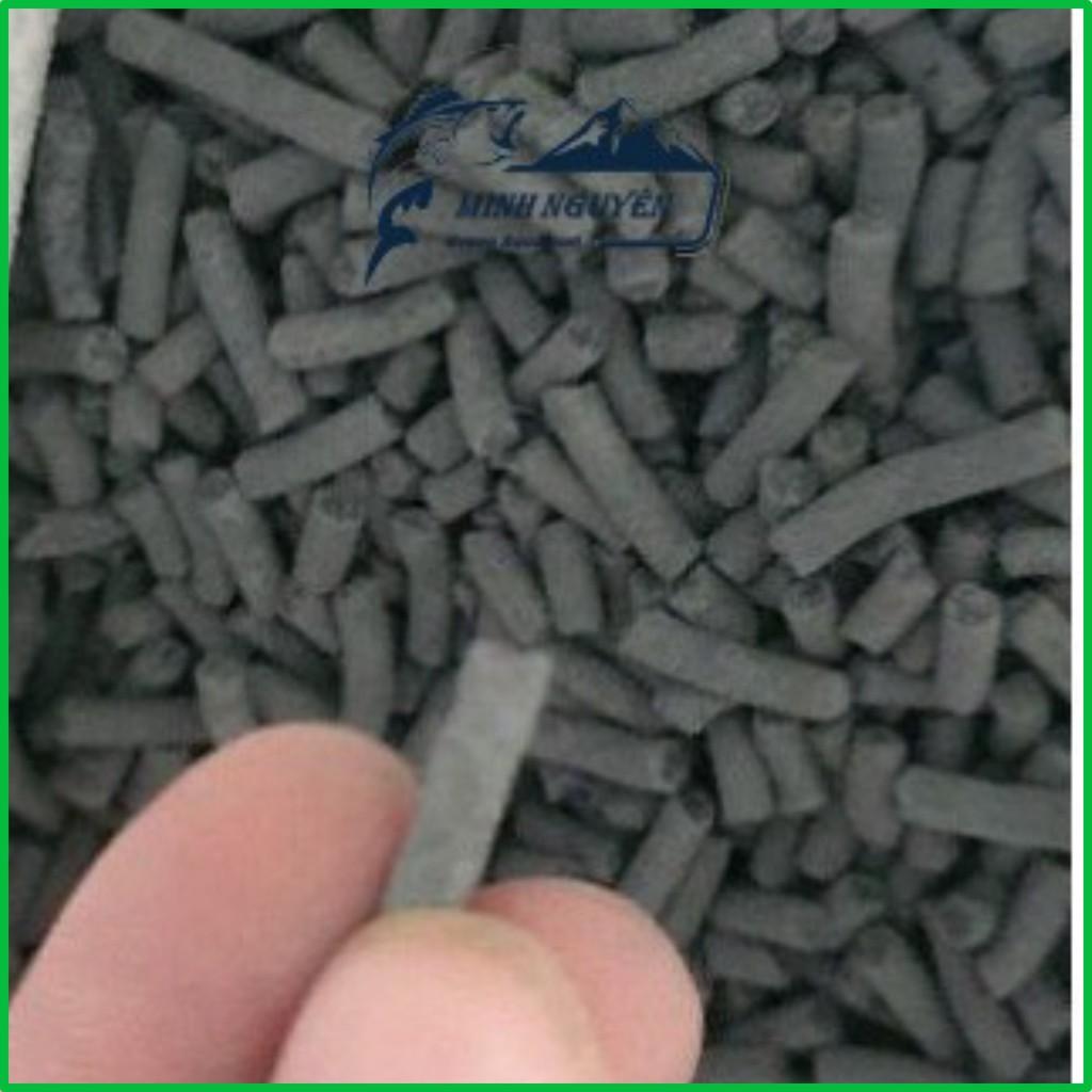 Than hoạt tính vật liệu lọc cho bể cá cảnh đẹp loại 100g