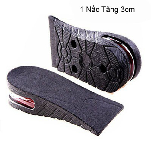 Lót giày tăng chiều cao đệm khí trợ lực bàn chân nửa bàn loại XL4(3-5cm)