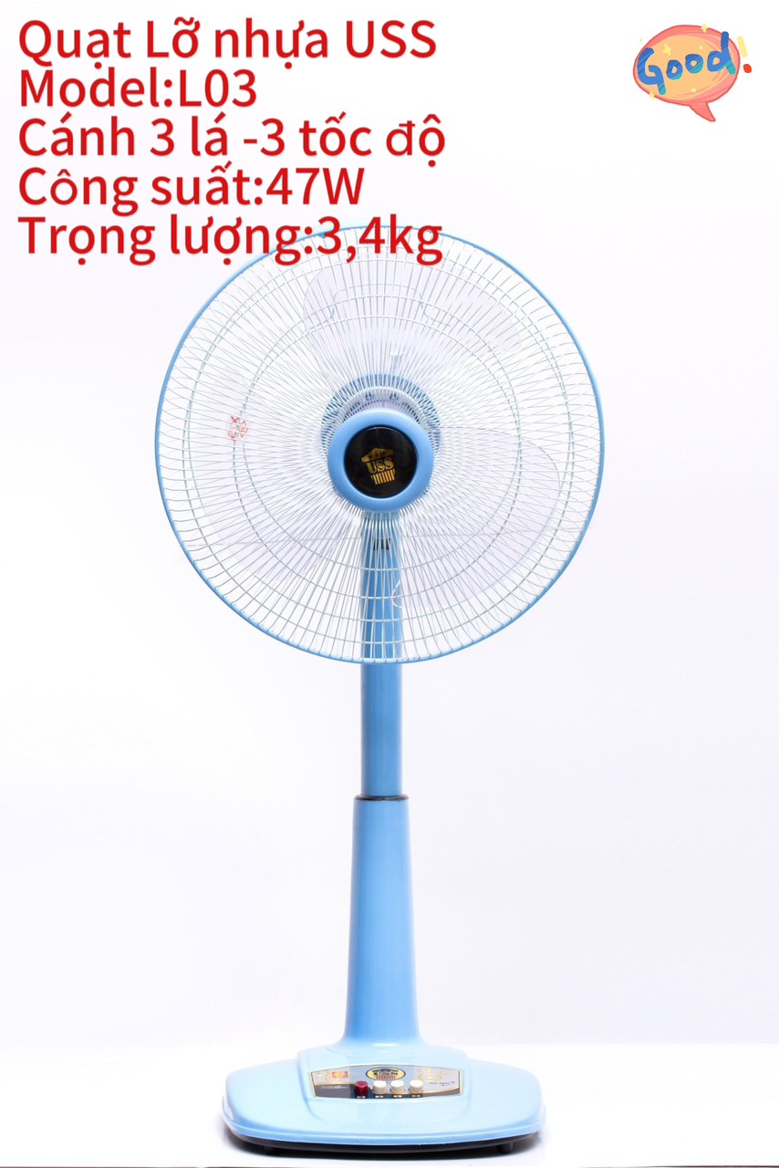 Quạt Lỡ USS -L03-Hàng chính hãng