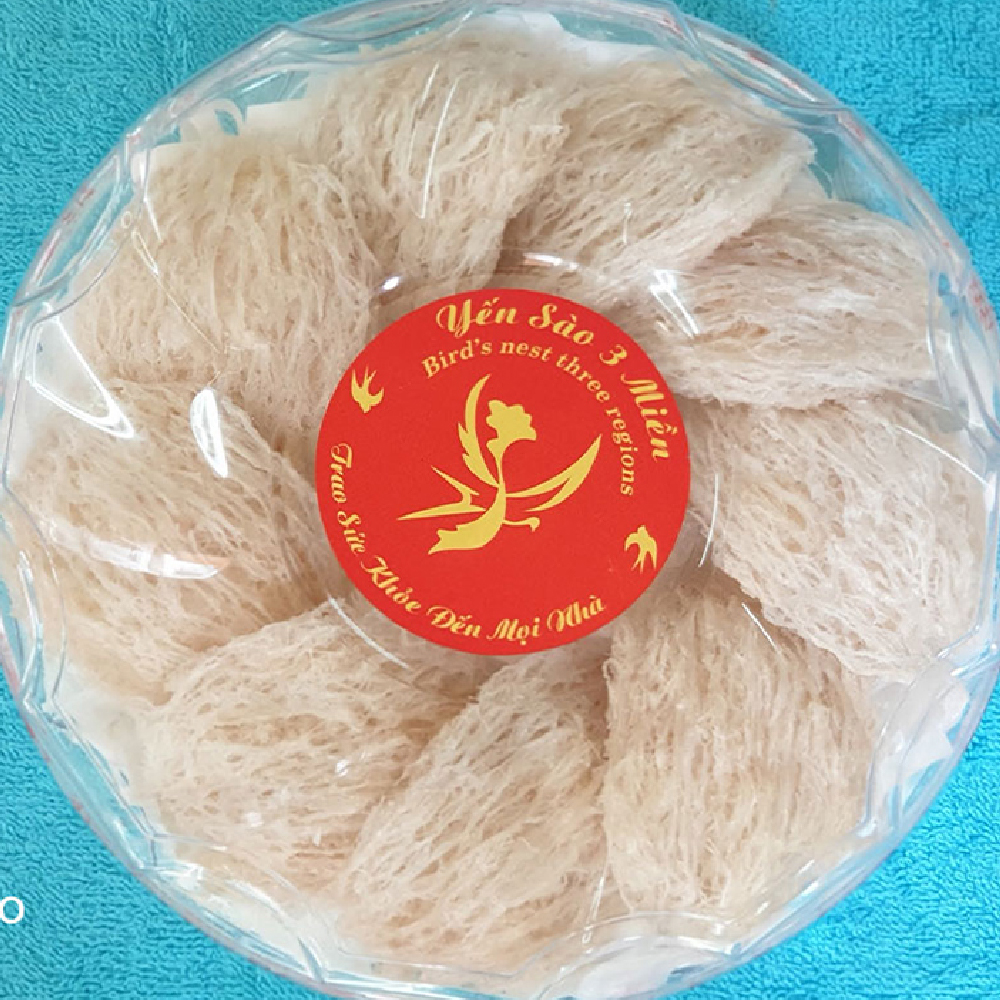 Tổ Yến Tinh chế loại 100 gram- Thương hiệu YẾN SÀO BA MIỀN- Tăng cường hệ miễn dịch, Cải thiện tiêu hóa và thèm ăn, Tăng cường phát triển trí não cho bé, Thúc đẩy quá trình lành vết thương, Cung cấp năng lượng &amp; Khôi phục vẻ rạng rỡ