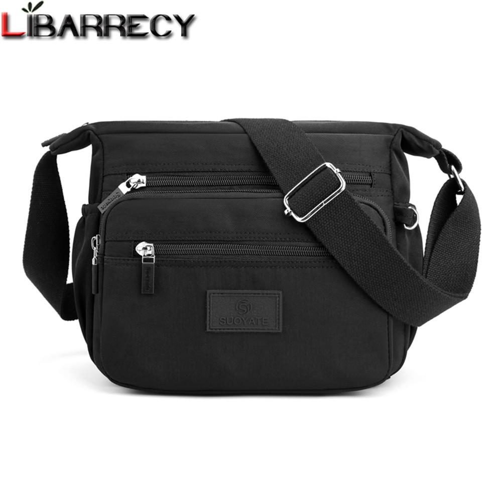 Dây Kéo Đôi Đeo Chéo Túi Xách Cho Nữ Nylon Chất Lượng Cao Vải Đeo Vai Thiết Kế Cổ Túi Nữ Du Lịch Tất
