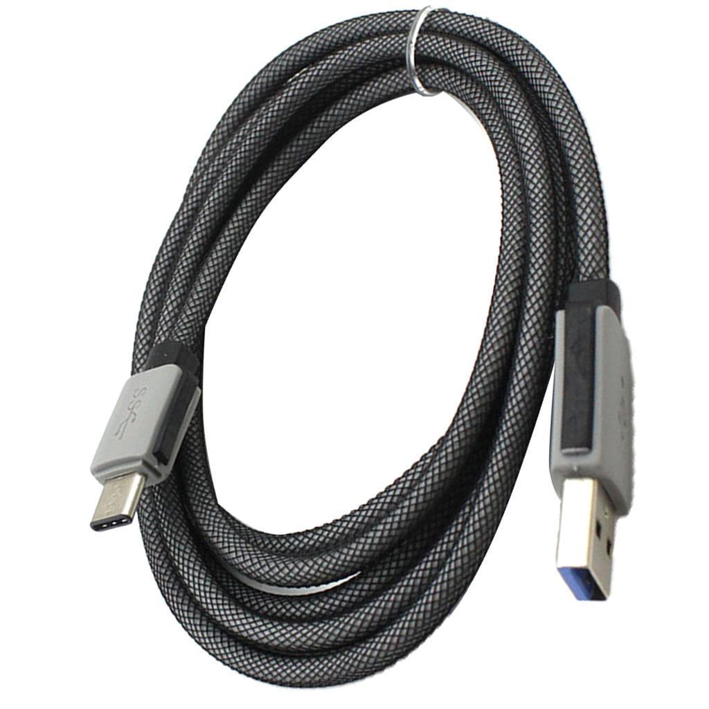 USB Type .1 Charging Cable for Galaxy S8 S9 G5 Nexus 6P 5X Black