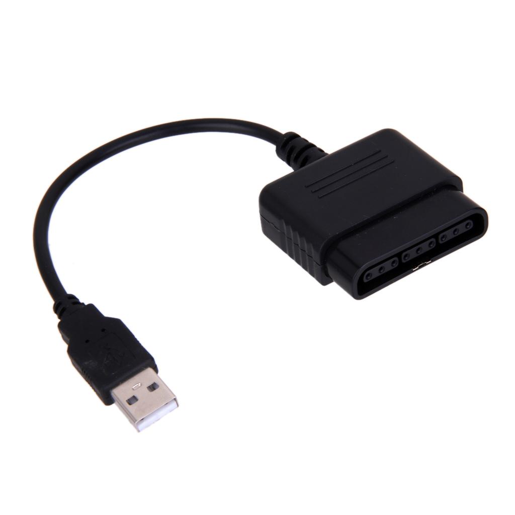 For PS2 Controller To PS3 Windows PC USB Game Controller Adapter Converter
