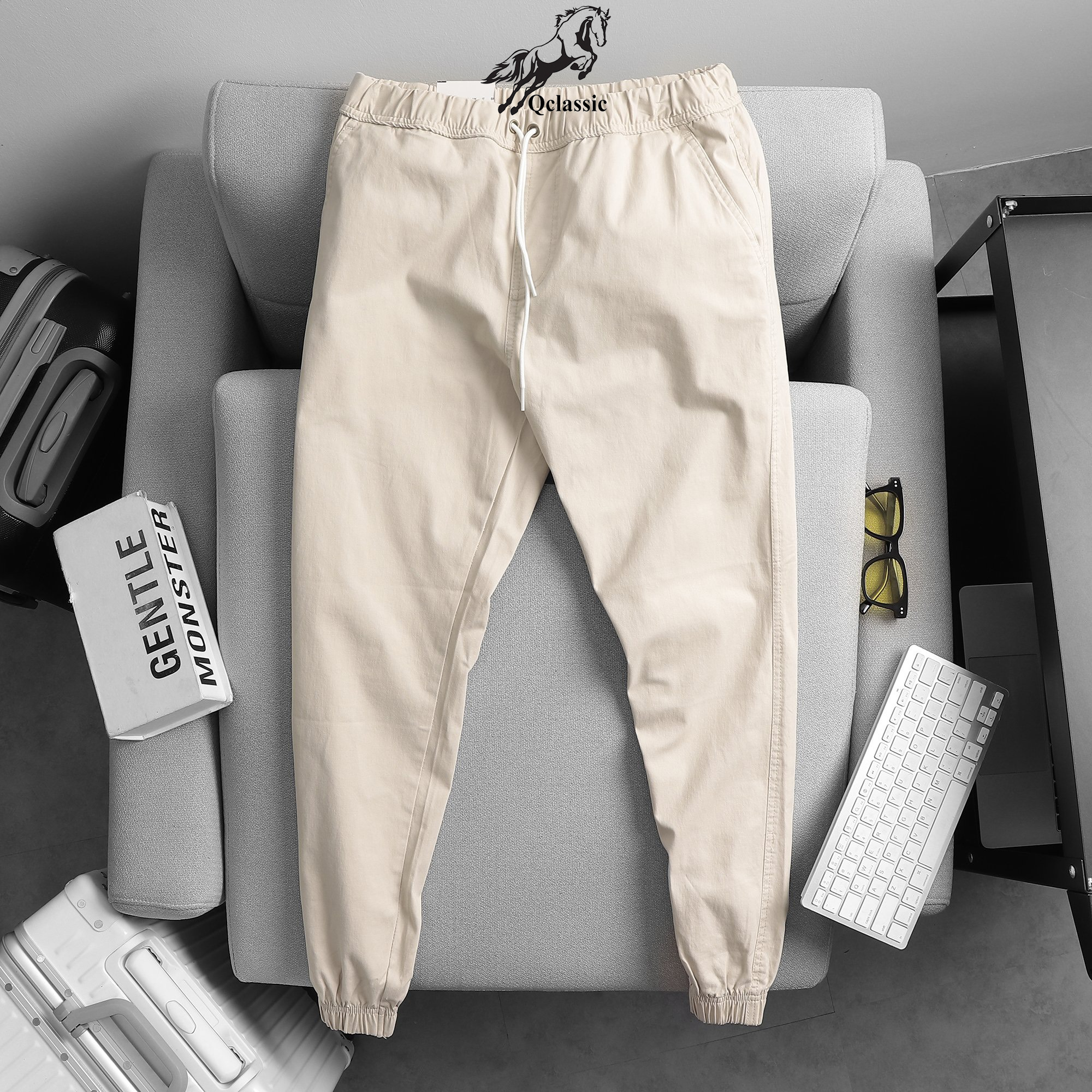 Quần jogger nam dài kaki nhiều màu trẻ trung năng động cho mọi người dễ dàng lựa chọn