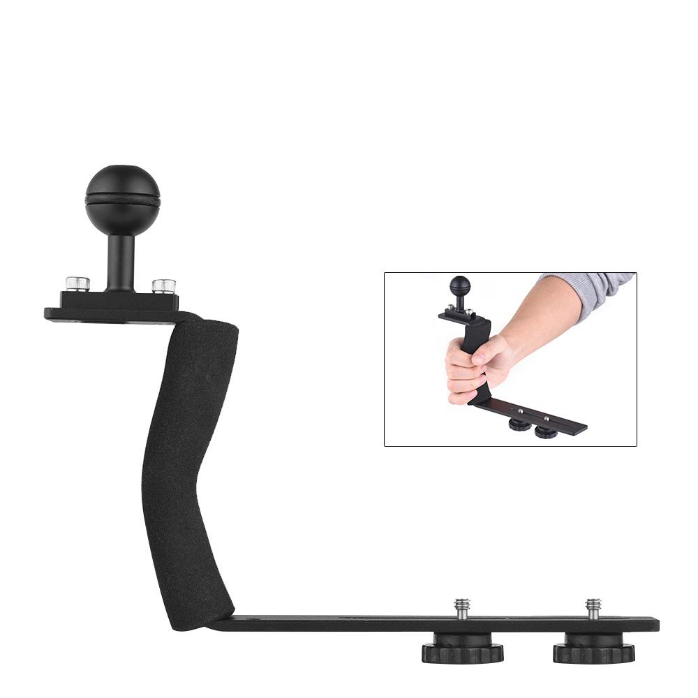 Giá đỡ cầm tay bằng nhôm thích hợp cho chụp ảnh dưới nước ổn định và chuyên nghiệp hơn
