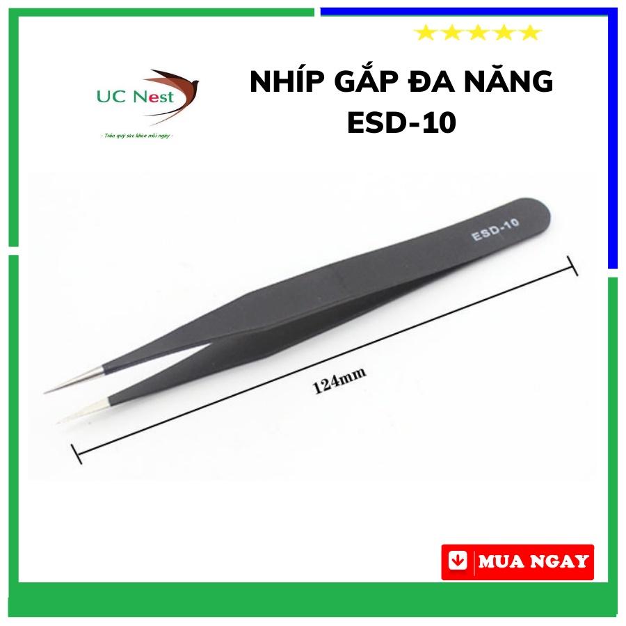 Nhíp gắp linh kiện điện tử sửa, gắp sâu dế sửa đồng hồ đa năng Mã ST-15 Cong