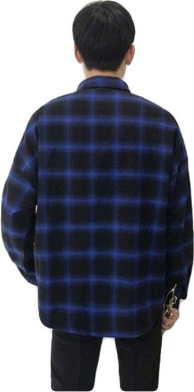 Áo sơ mi sọc caro unisex