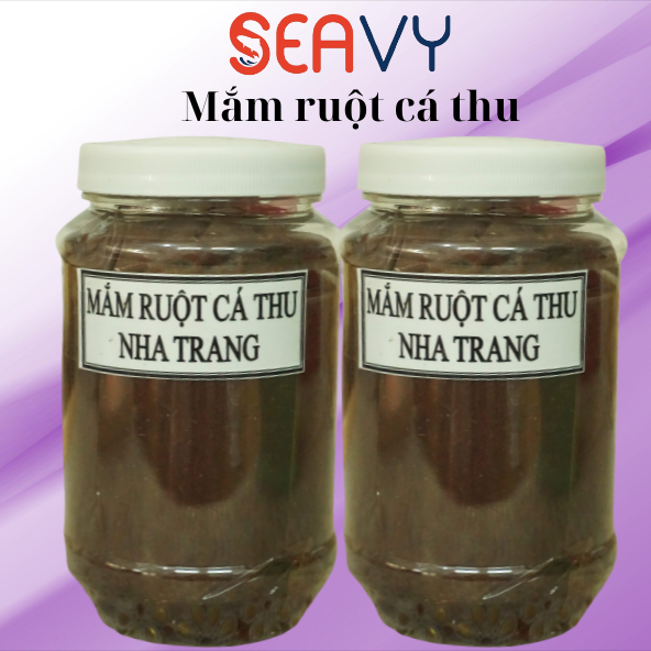 Đặc Sản Nha Trang - Mắm Ruột Cá Thu Ngừ Hương Vị Truyền Thống Seavy Hộp 500g