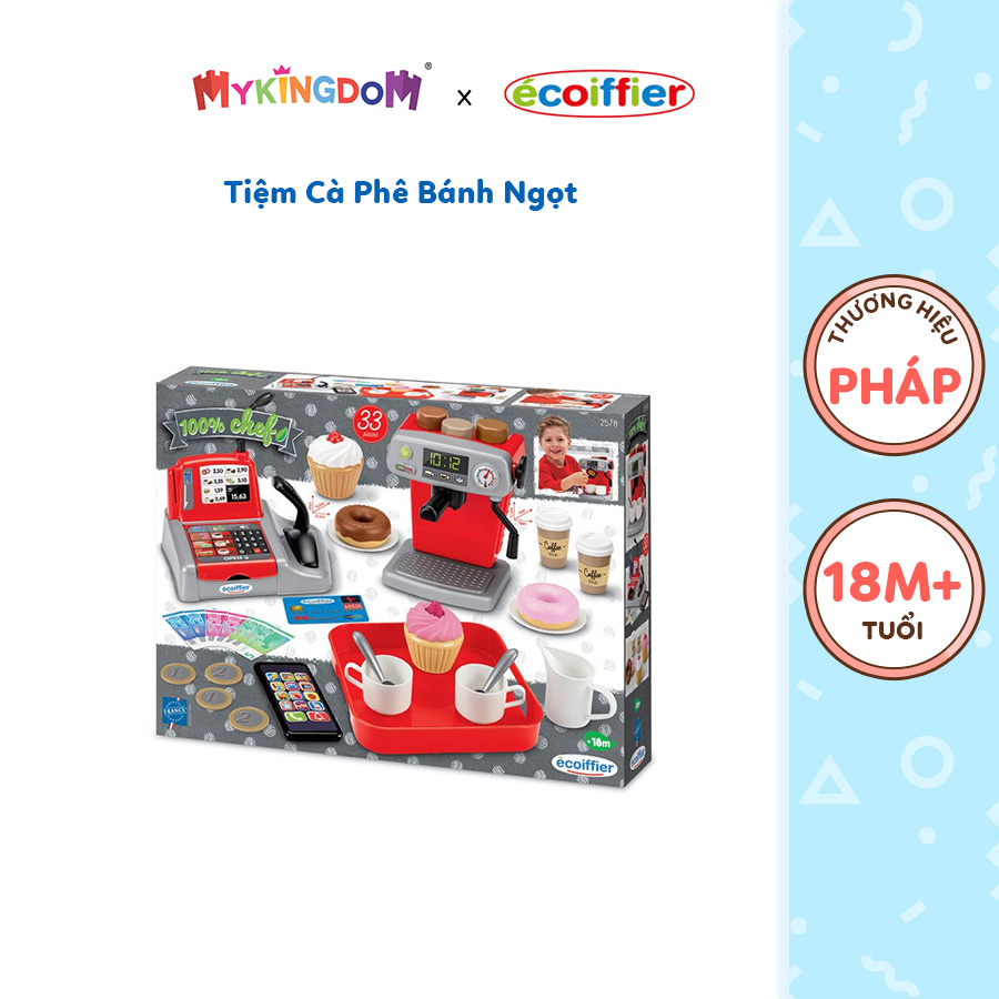 Đồ Chơi ECOIFFIER Tiệm Cà Phê Bánh Ngọt 002578