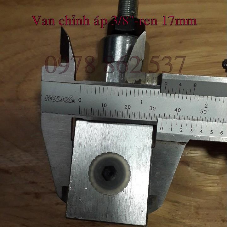 Van chỉnh áp thủy lực 3/8''-ren 17mm