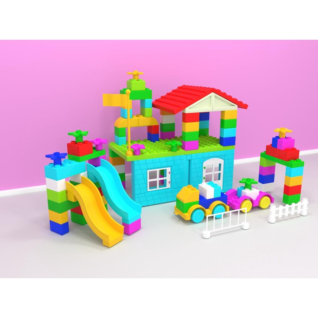 VNKT010 - Bộ lắp ghép ngôi nhà kì thú