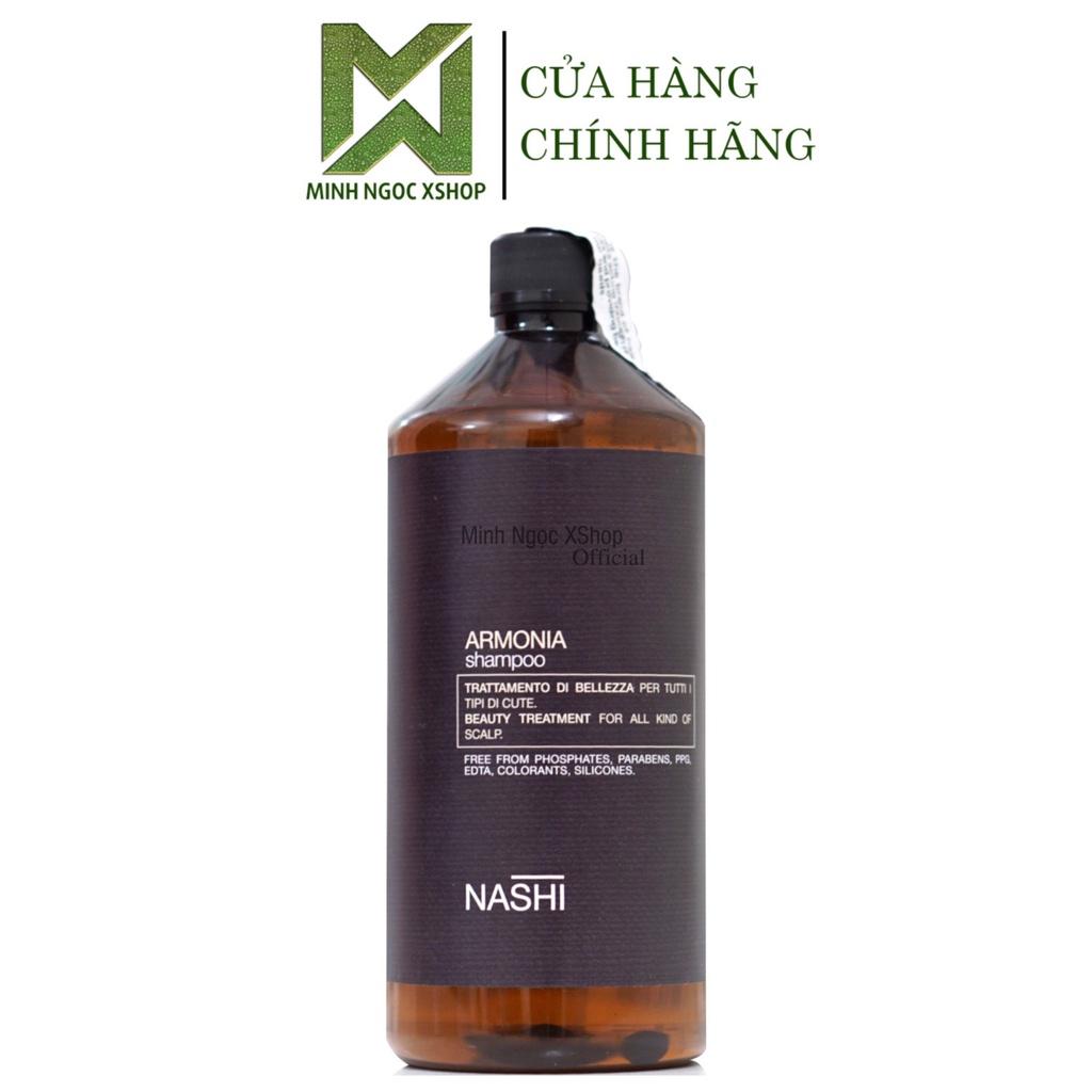 Dầu gội cho tóc dầu, gàu và khô Nashi Armonia 1000ML