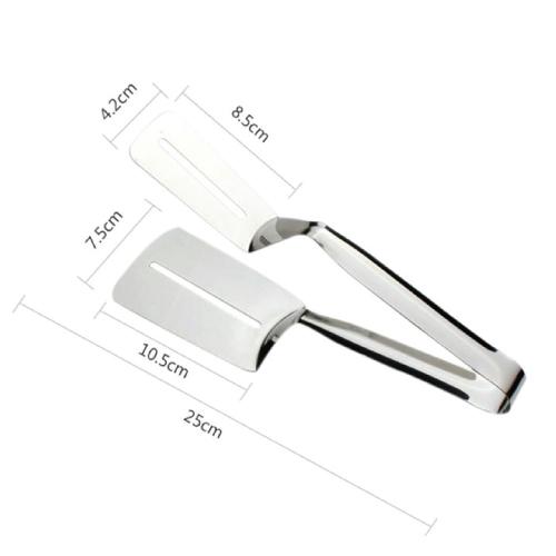Kẹp Gắp Nóng Thức Ăn Bản To - Kẹp Gắp, Lật Thịt Nướng, Đồ Chiên Rán Inox Đa Năng - CH Hương Thị Miễn Phí Vận Chuyển