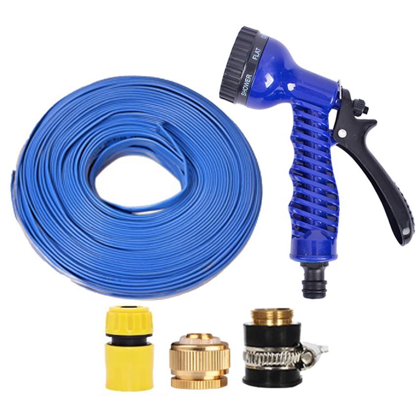 Bộ dây và vòi xịt tăng áp lực nước,rửa xe, tưới cây 3-5m  206843