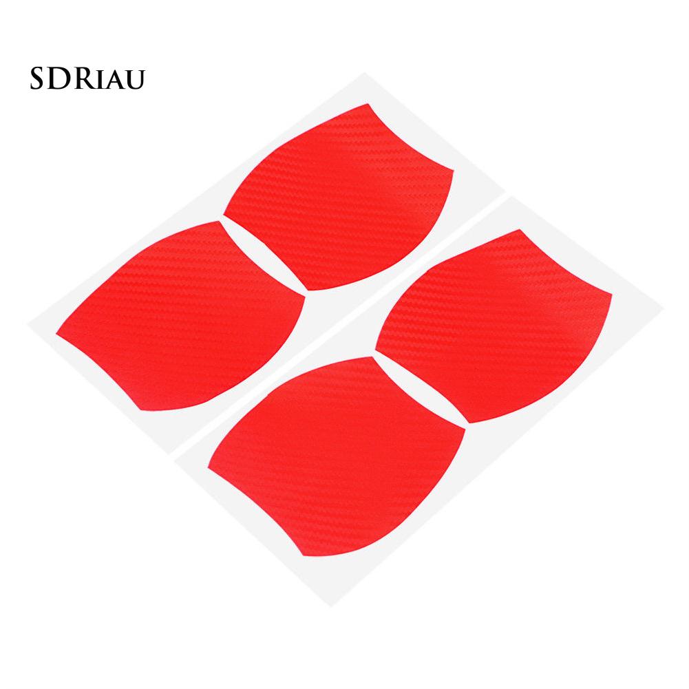 4 Miếng Dán Bảo Vệ Tay Cầm Cửa Xe Hơi Xqpzx