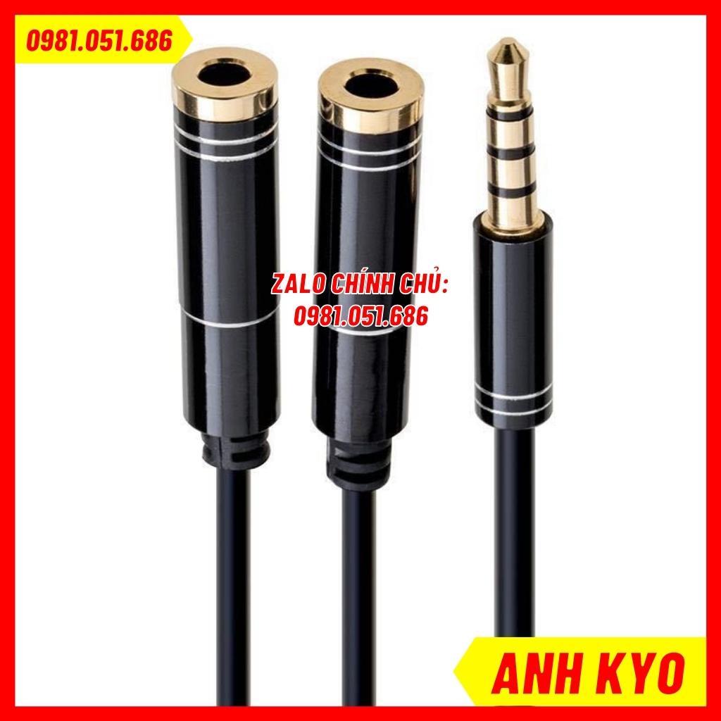 Dây Chia Tai Nghe 1 Ra 2 Hay 3.5 Ra 2 Cổng Và Dây 2 Cổng 3.5 Sang 1 Cổng 3.5, Dây Chia Tai Nghe Cao Cấp