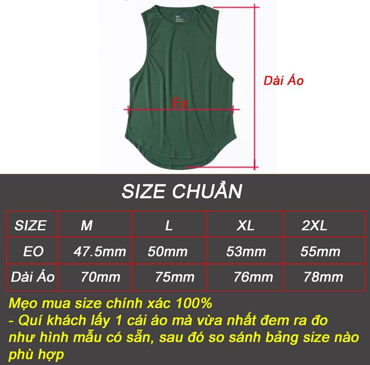 Áo thun Nam ba lỗ tập GYM thể thao - AT021