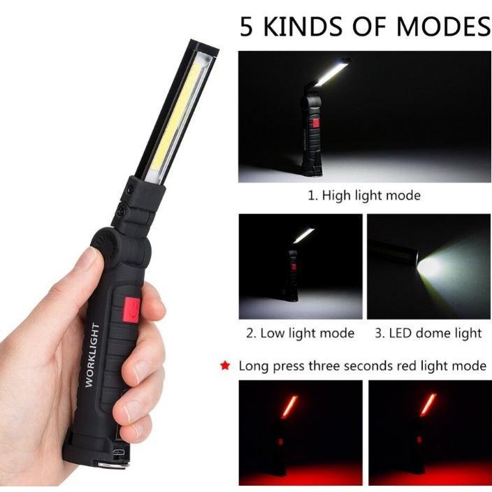 Đèn LED đa năng Worklight 5 chế độ chiếu sáng