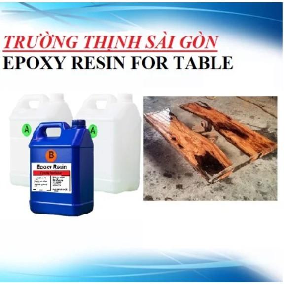 Epoxy Resin Làm Bàn Ghế Nội Thất (E68AB) Thùng 20Kg - Trường Thịnh Sài Gòn