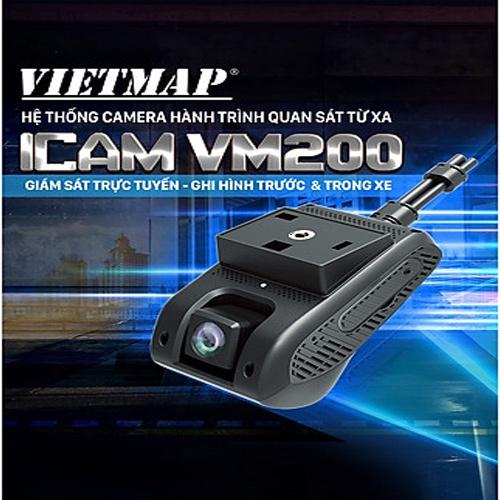 Camera Hành Trình Ô Tô Xe Hơi VIETMAP ICAM VM200 - Hệ Thống Giám Sát 24, Bộ Nhớ Trong 8GB, BH 12 Tháng