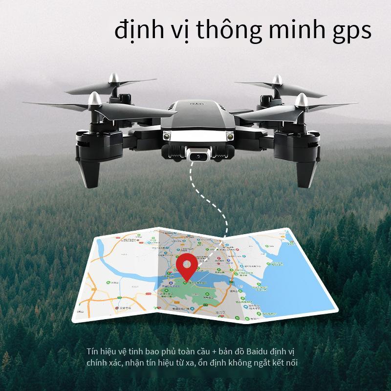 Giao Hàng Nhanh S760 Gấp Gọn Định Vị GPS Máy Bay Trực Thăng Điều Khiển Từ Xa Áp Suất Không Khí Chiều Cao Cố Định Trẻ Em Máy Bay Đồ Chơi Điều Khiển Từ Xa Quay Phim 4K HD