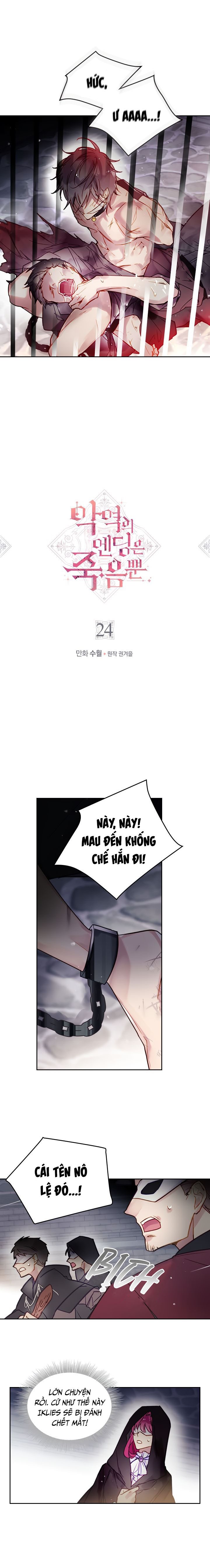 kết thúc của nhân vật phản diện chỉ có thể là cái chết chapter 24 1