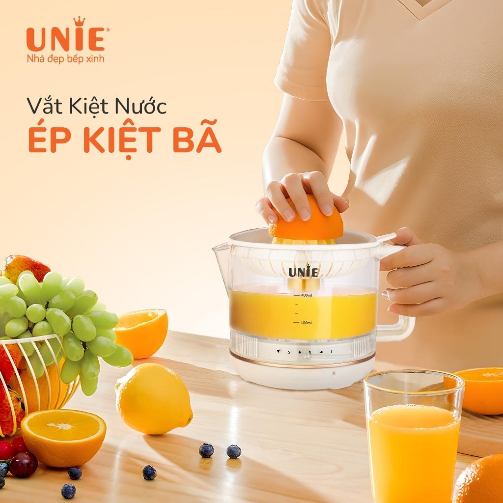 Máy Vắt Cam Unie UJ550, Dung Tích 700ml - 35w, 5 Đầu Ép Đa Năng, Hàng Chính Hãng