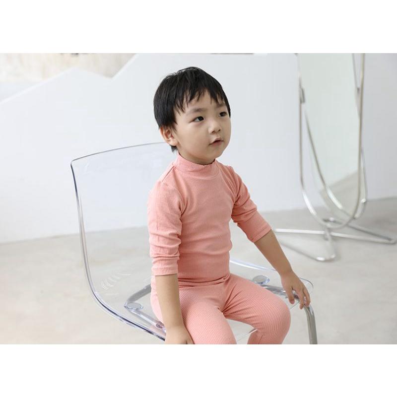 MINKY MOM QUẢNG CHÂU Áo Thun Tăm Cổ 3 Phân Cho Bé Trai Bé Gái Minkymom