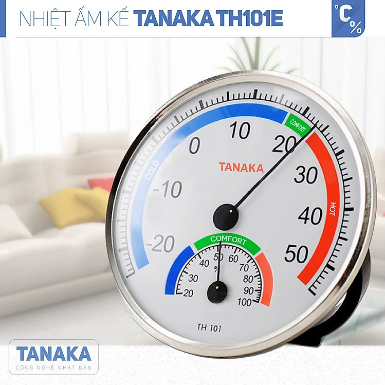 Nhiệt ẩm kế cơ học tanaka TH101E