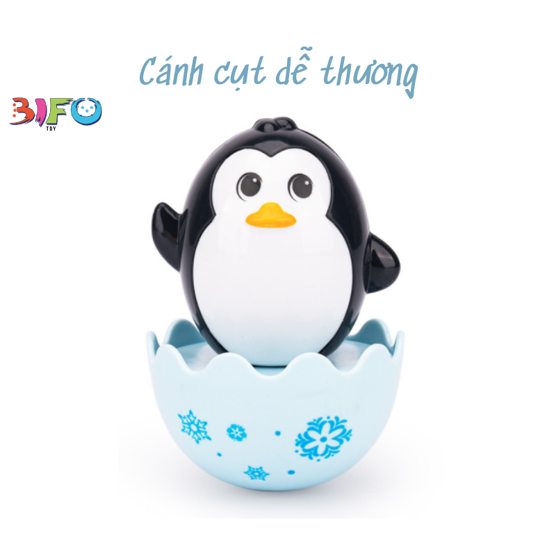 Đồ chơi lật đật mắt cười có âm thanh vui nhộn cho bé phát triển đầu đời phù hợp với bé từ 3 tháng