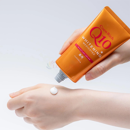 Kem cấp ẩm dưỡng trắng da tay CoenRich Q10 Whitening Moisture Cream (80g) - Hàng chính hãng