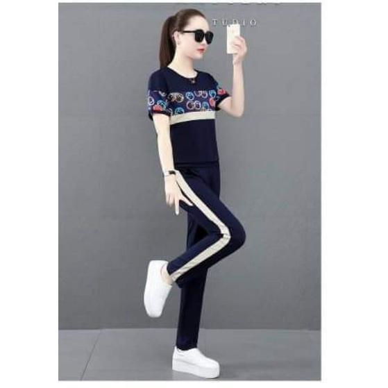 SÉT BỘ THỂ THAO PHỐI HỌA TIẾT TRÒN