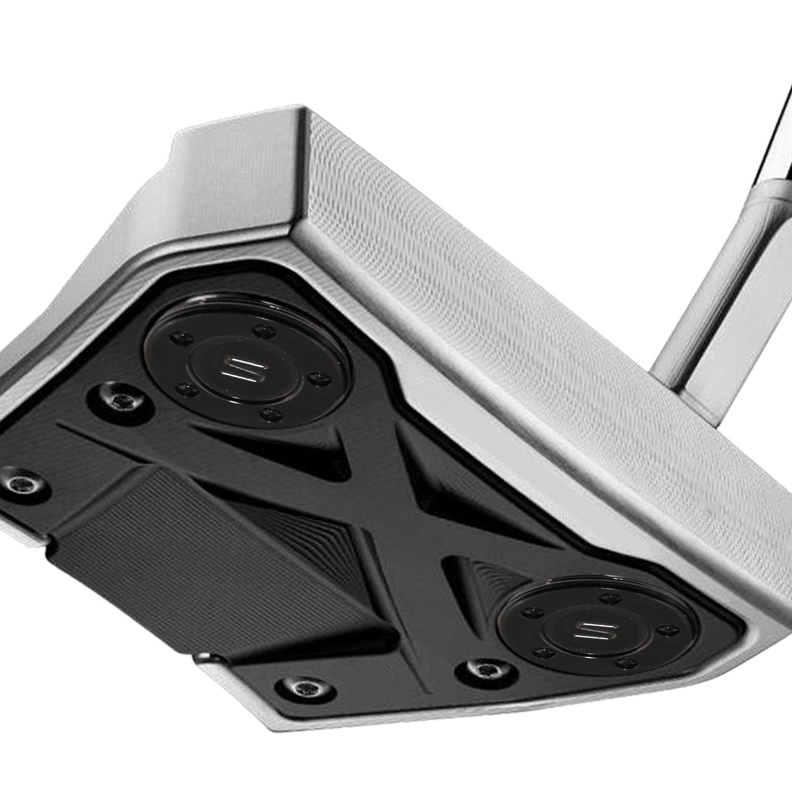 2Pcs Golf Custom Putter Weights Sturdy Accessories Black