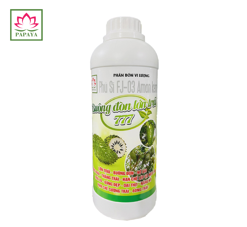 Phân bón vi lượng Buông Đòn Lớn Trái 777 chai 1 lít
