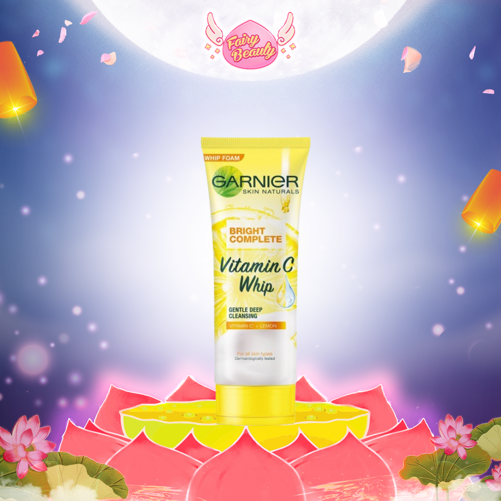 Sữa Rửa Mặt Tạo Bọt Chứa Vitamin C Giúp Sáng Da, Mờ Thâm Và Ẩm Mịn Light Complete Brightening Whip Foam 100ml