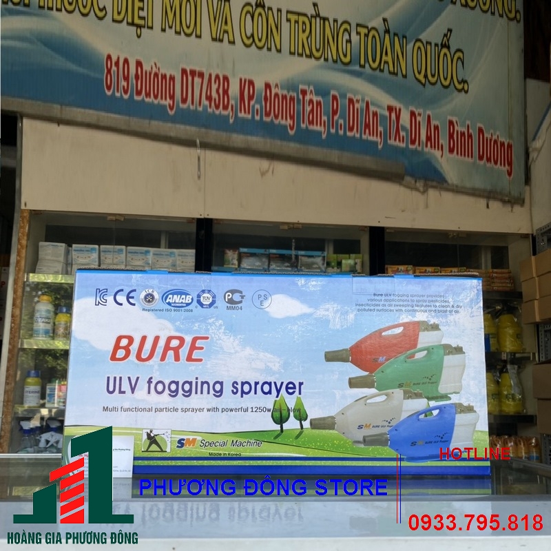 Máy phun muỗi, khử trùng ULV BURE