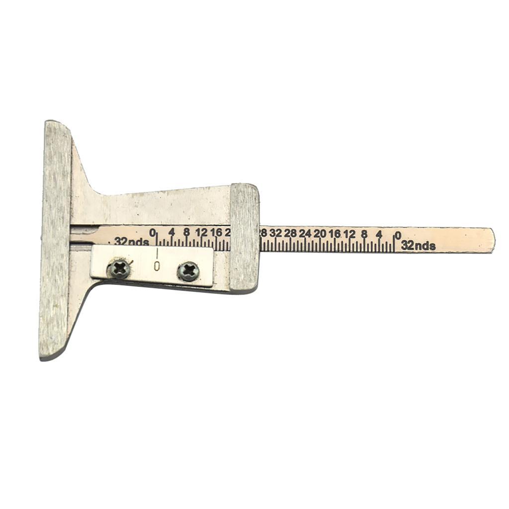 Tyre Depth Gauge Caliper Measure for Car Motorcycle Caravan Trailer Wheel