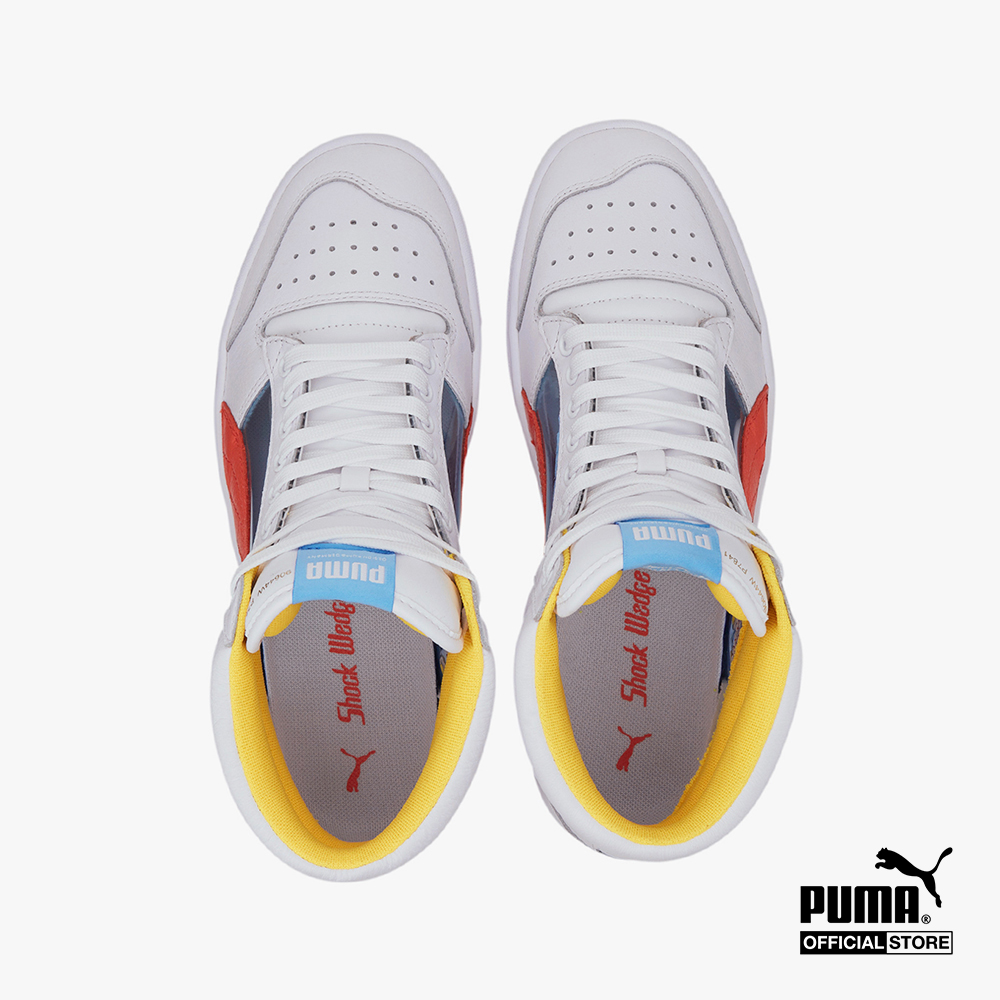 PUMA - Giày sneaker cổ cao Ralph Sampson Mid Glass 371582-02