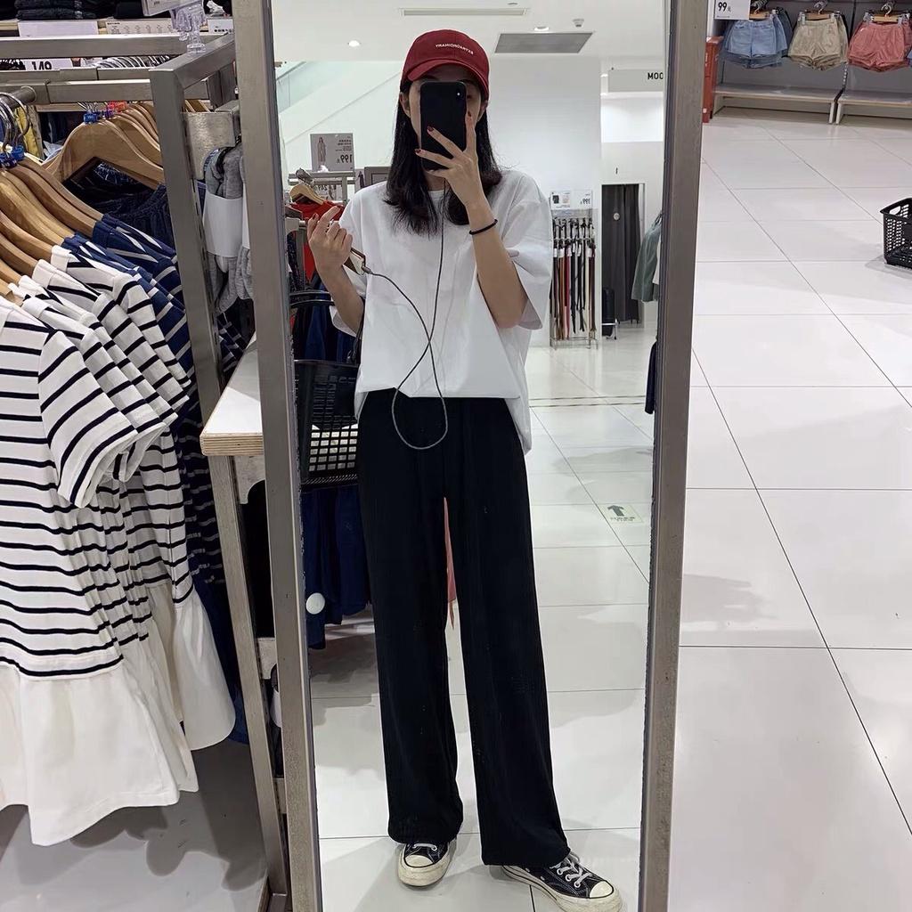 Quần Culottes Nữ Ống Rộng Dây Rút To 3 Màu Vải Chéo Hàn Siêu Xinh