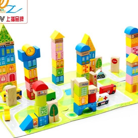 Bộ Lắp Ghép Mô Hình Thành Phố 100 Chi Tiết