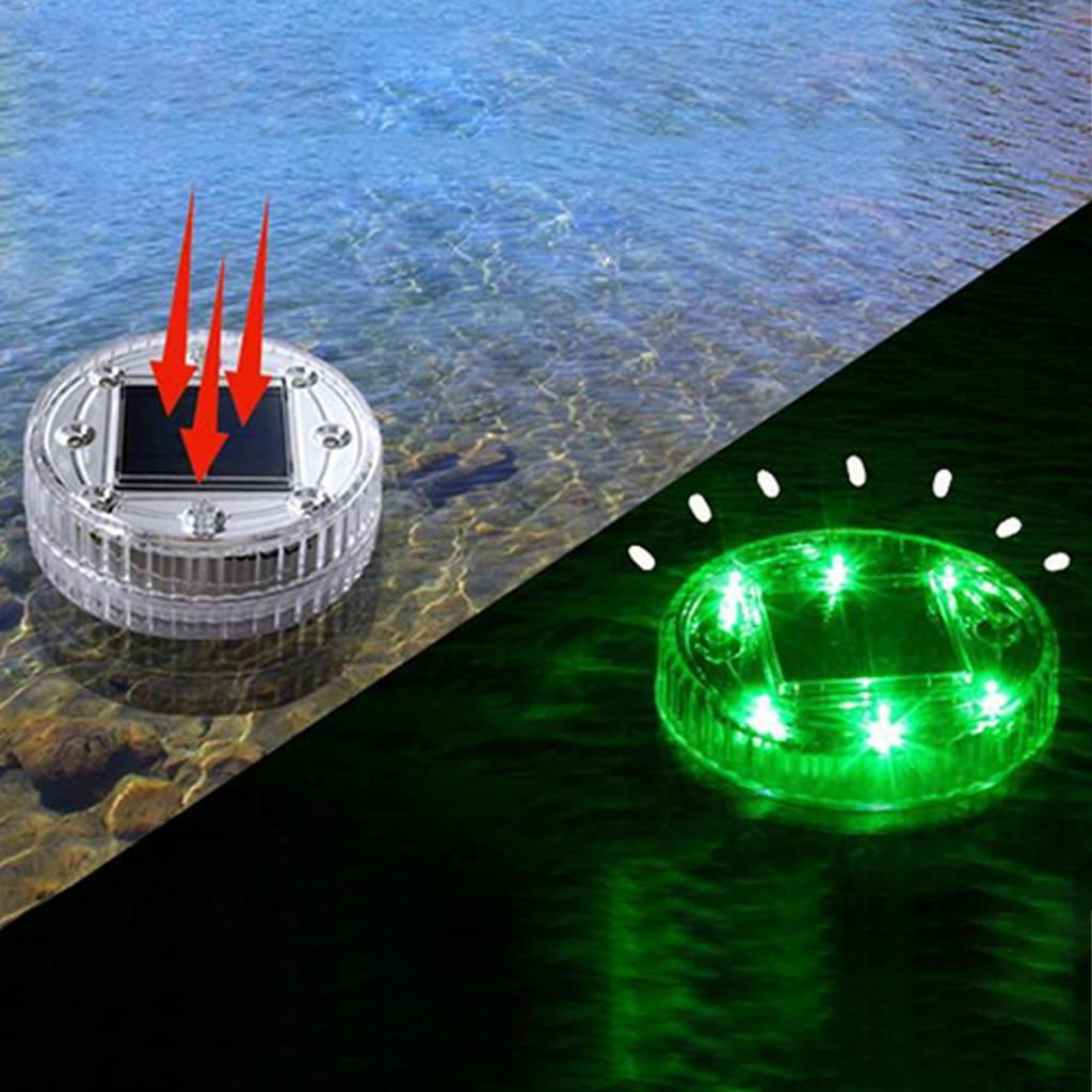 Solar  Saving Floating LED Light for Pool Pond Garden Yard Patio