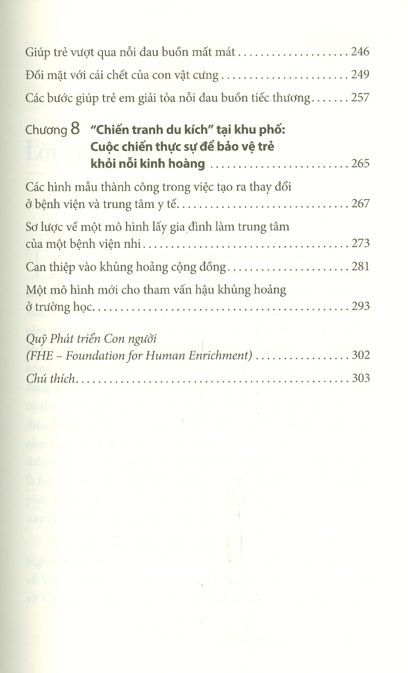 Bảo Vệ Trẻ Trước Chấn Thương Tâm Lý