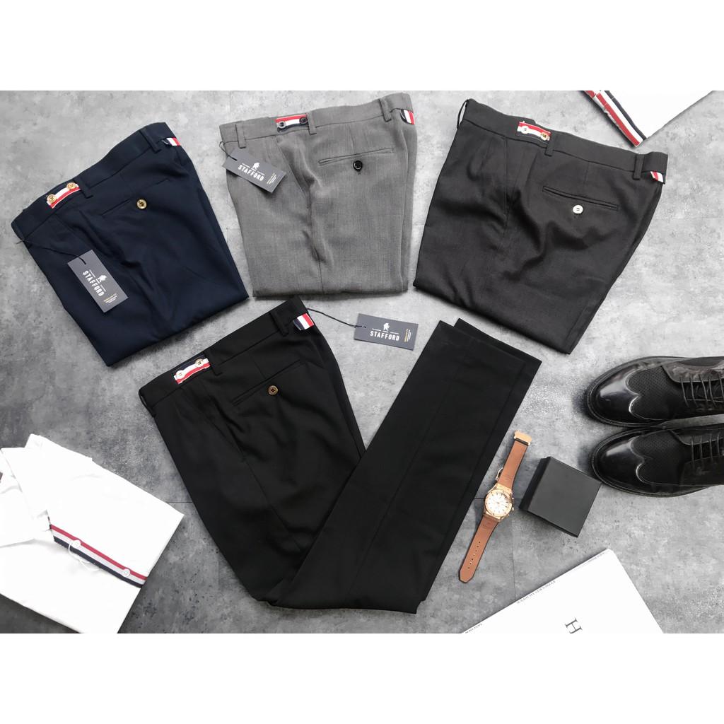 QUẦN ÂU QUỐC DÂN 3 SỌC, DÁNG SLIM FIT