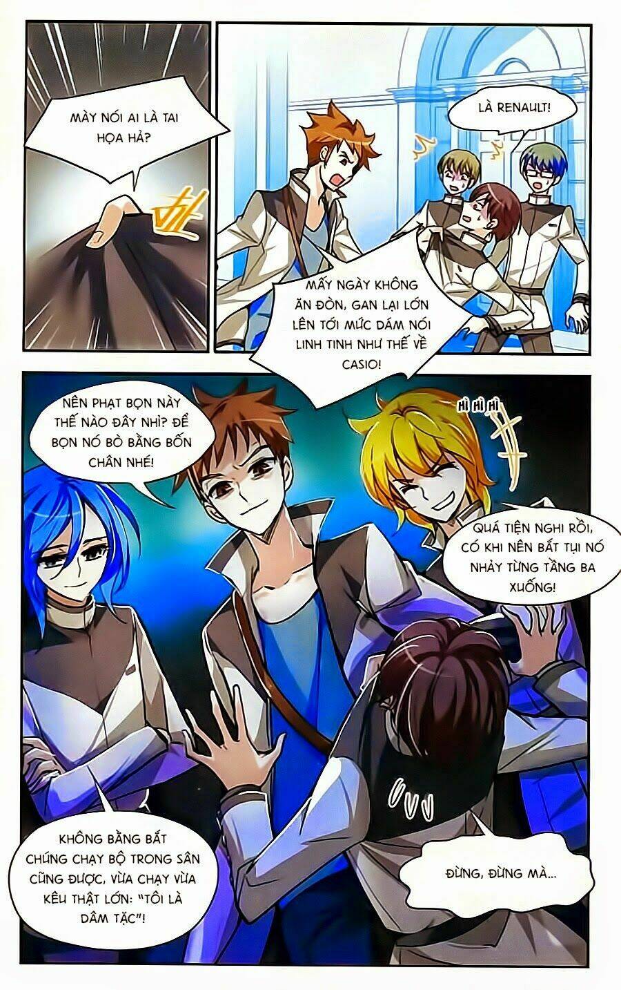 liệp sát vương tọa chapter 5 8