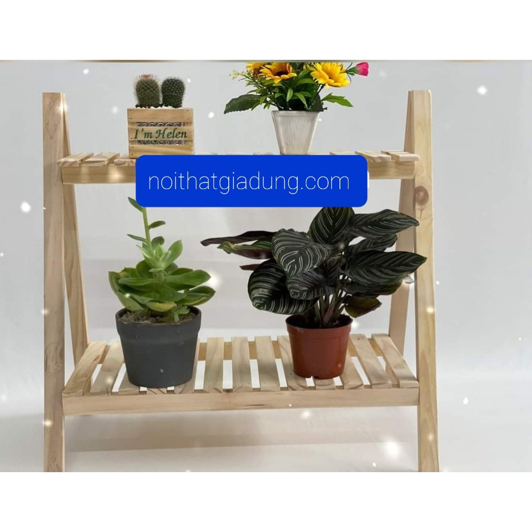 Kệ TrangTrí Mini Chữ A 2 Tầng