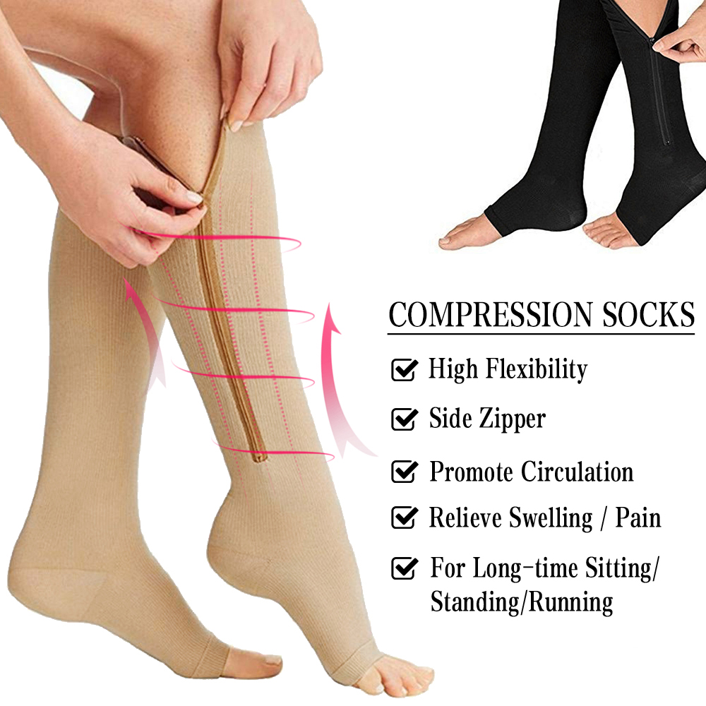 2 Đôi tất nén dành cho nữ - tùy chọn màu sắc, kích thước