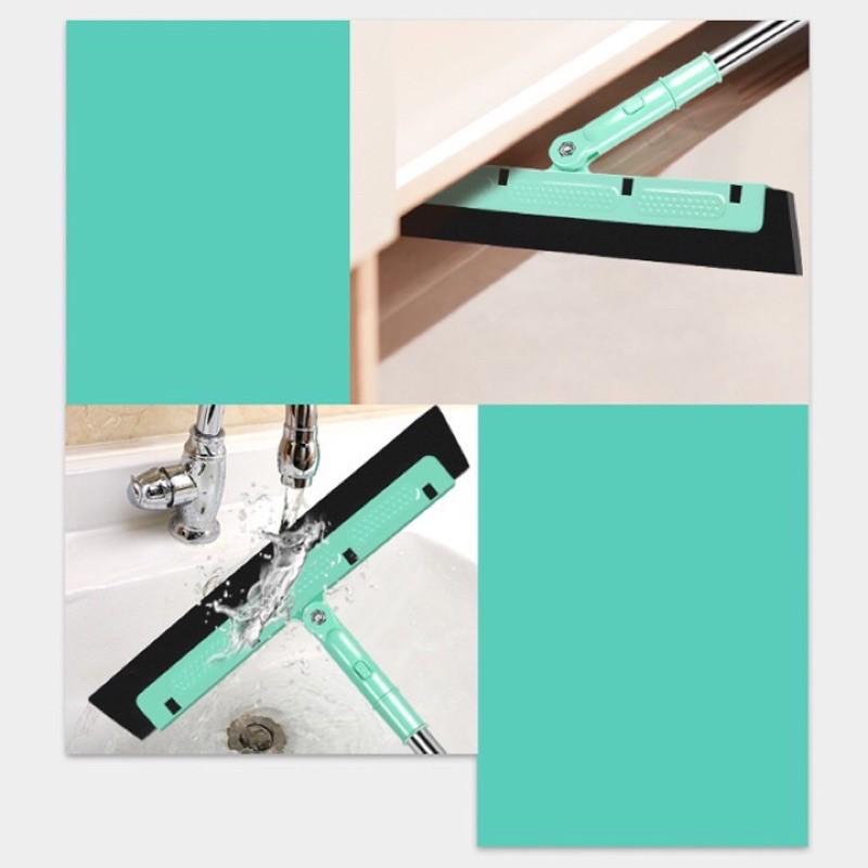 Cây lau kính ,gạt nước cán dài . Chổi lau kính kèm gạt