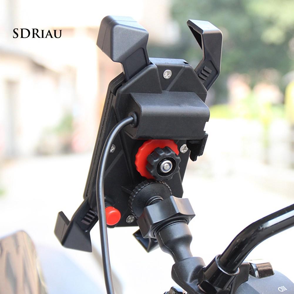 Giá đỡ sạc điện thoại cho xe mô tô